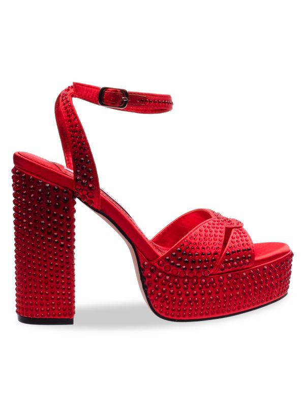 Lady Couture Doll Studded Platform Sandals